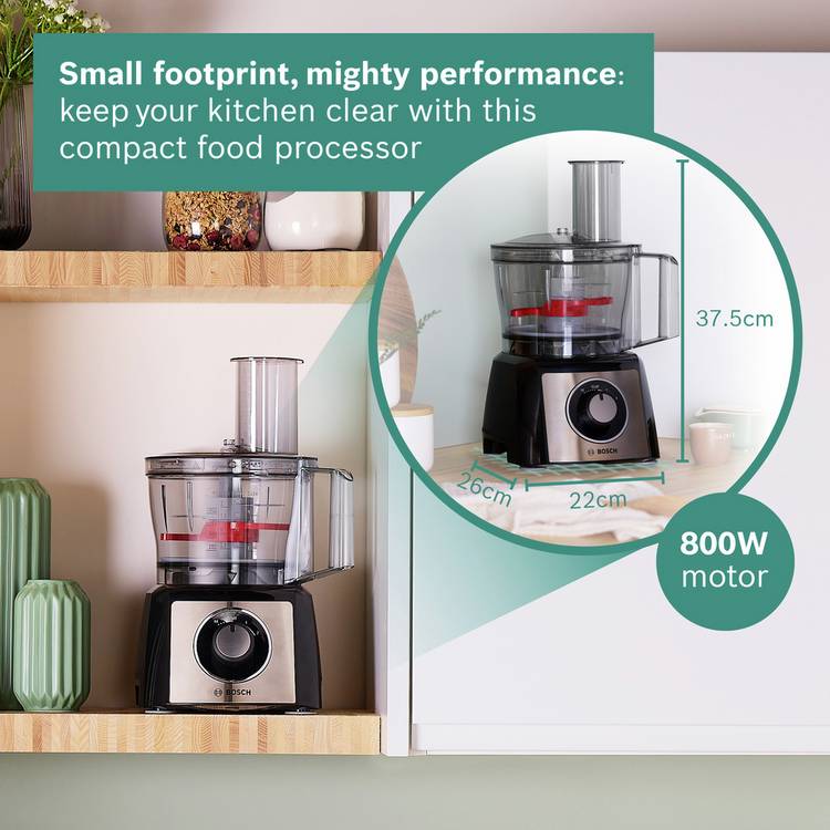 Bosch MultiTalent 3 food processor with attachments - British product