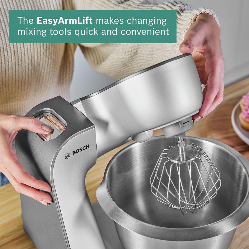 Bosch stand mixer Grey Silver 3.9L (British brand)