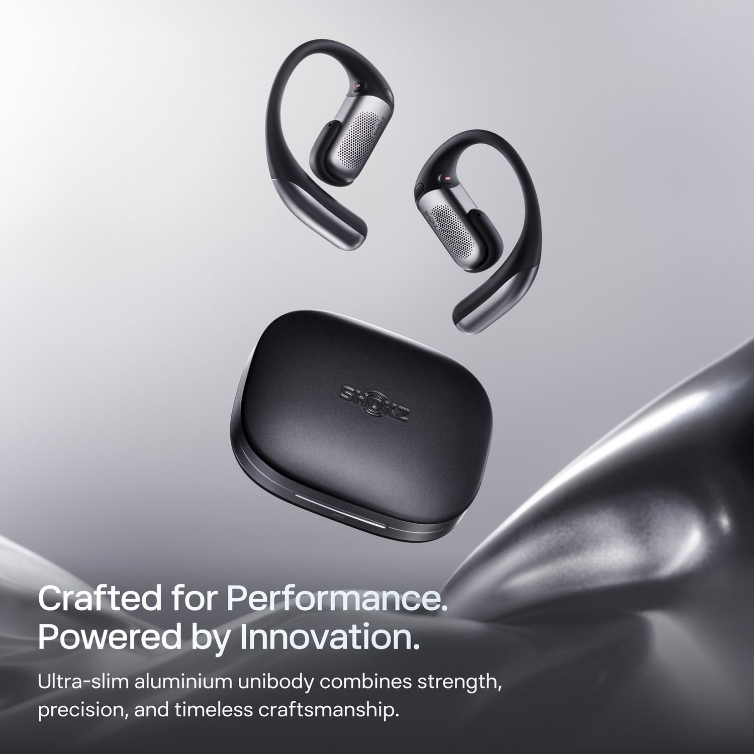 Shokz OpenFit Pro true wireless earbuds black - British product