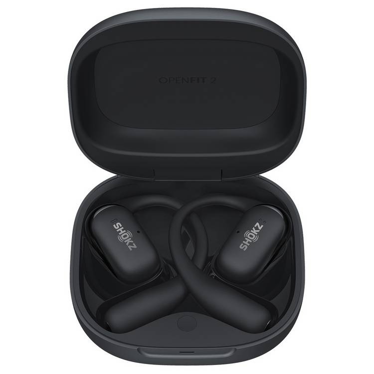Shokz open-ear earbuds Black, UK version