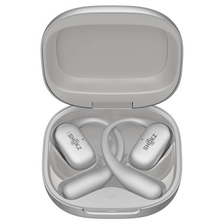 Shokz OpenFit 2+ grey earbuds - British product