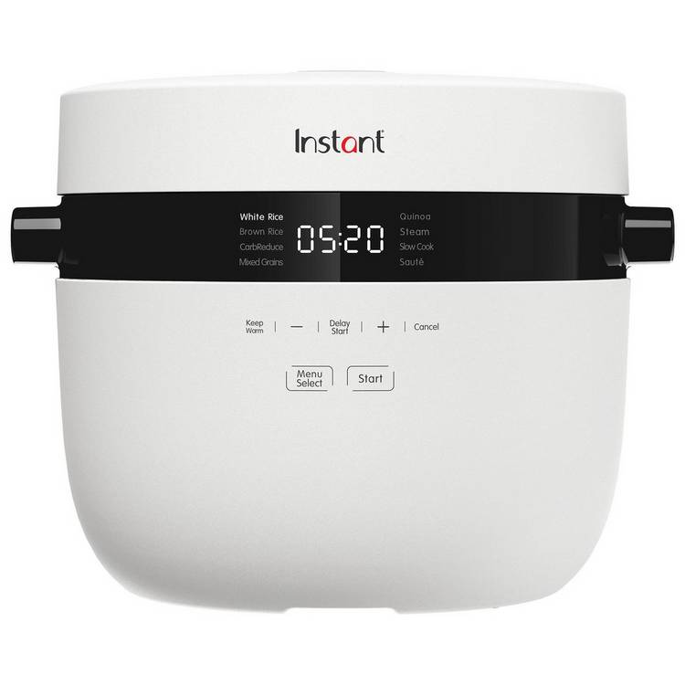 Instant Pot 5L Rice Cooker White, imported from the UK