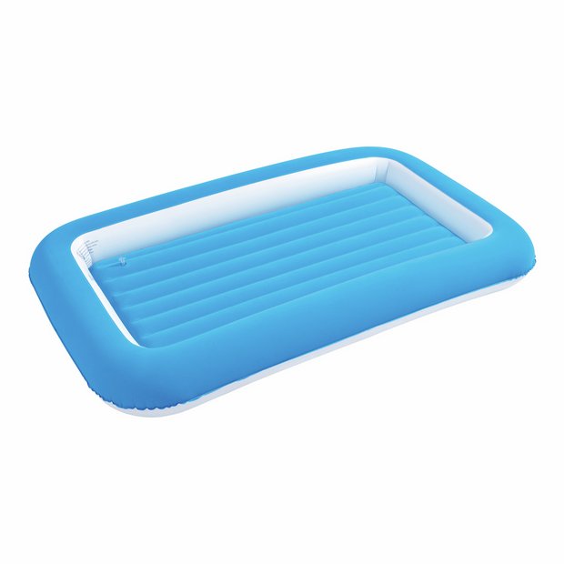Benross PVC flocked kids airbed blue (British brand)