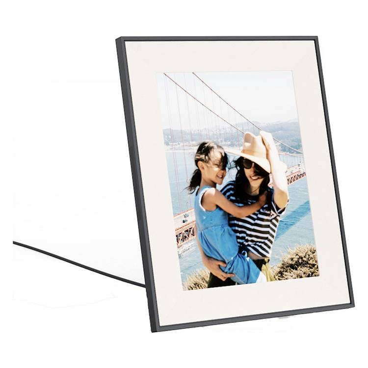 AURA Aspen 12 inch digital photo frame ink with paper mat, imported from the UK