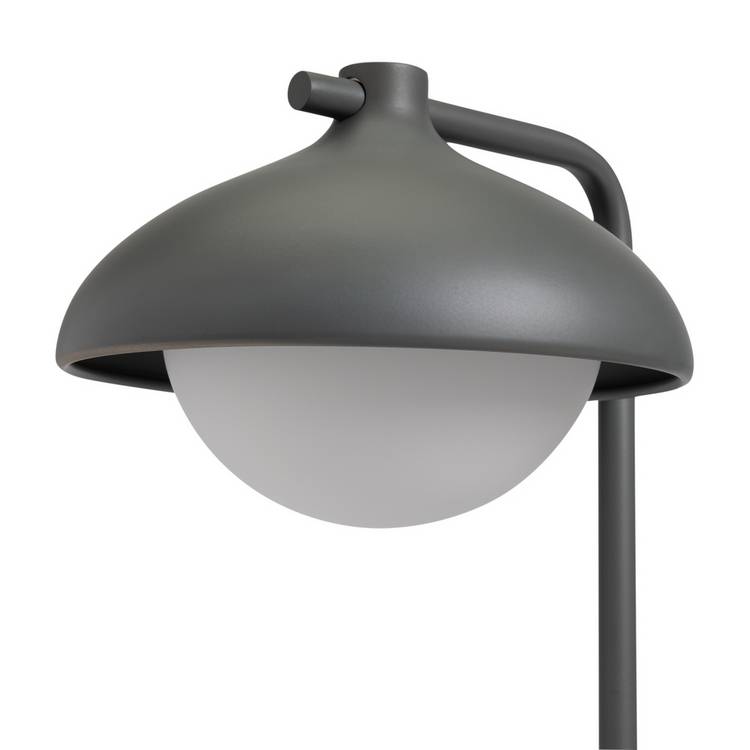 Habitat Acorn desk lamp dark grey metal, imported from the UK