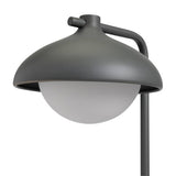 Habitat Acorn desk lamp dark grey metal, imported from the UK