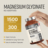 VitaBright magnesium glycinate 1500mg 180 capsules, imported from the UK