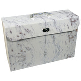 Cathedral expanding file box white grey 19 pockets, imported from the UK