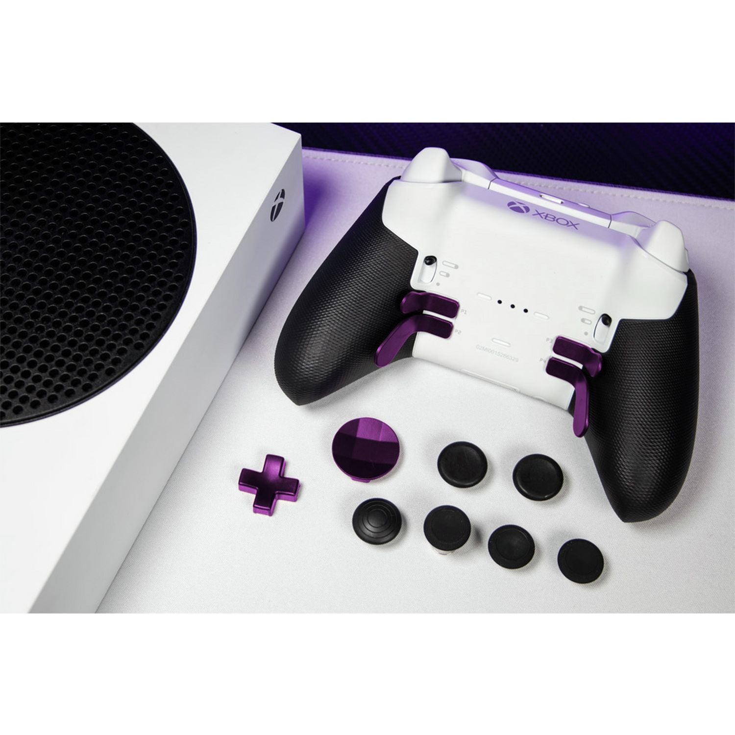 Venom purple customisation kit for Xbox Elite controller - British product
