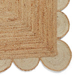 Think Rugs Savannah natural jute flatweave rug 120x170cm, imported from the UK