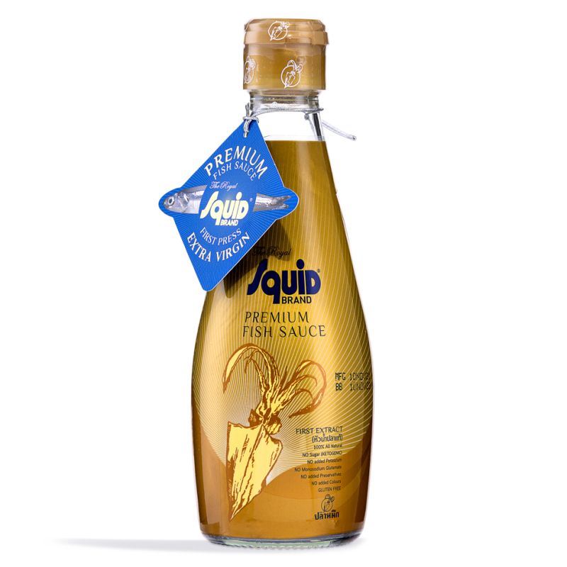 Squid Brand premium fish sauce small, UK version