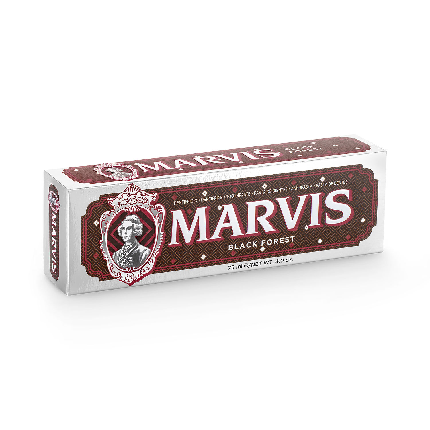 Marvis Black Forest toothpaste 75ml, imported from the UK