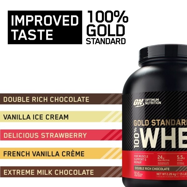 Optimum Nutrition Gold Standard 100% Double Rich Chocolate 899G GOODS Superdrug   