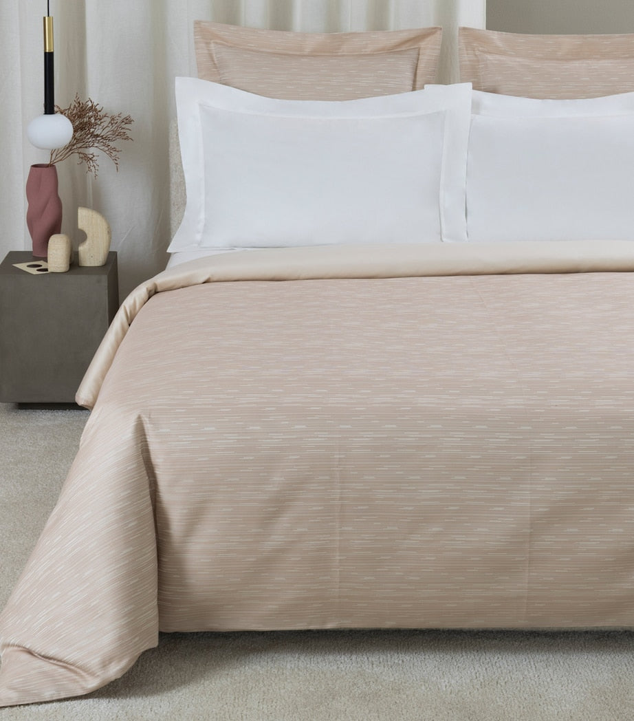 Frette Stardust Jacquard queen duvet cover, imported from the UK
