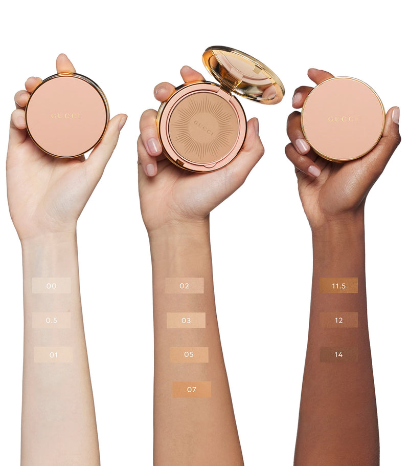 Gucci matte pressed powder, UK version