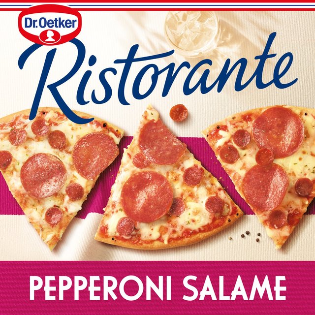 Dr. Oetker Ristorante Pepperoni Salame Pizza   320g GOODS M&S   