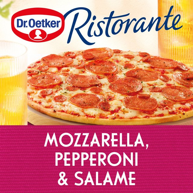 Dr. Oetker Ristorante Pepperoni Salame Pizza   320g GOODS M&S   