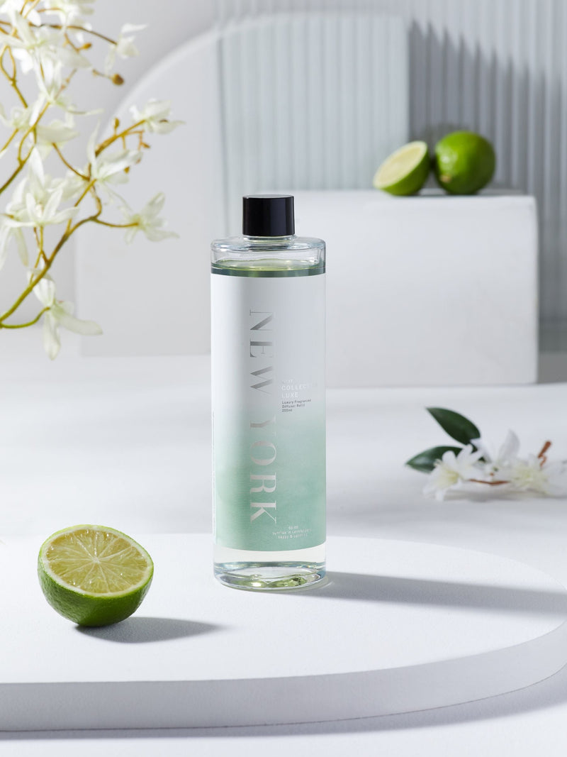 Collection Luxe New York Jasmine & Orange Blossom diffuser refill 200ml - British product