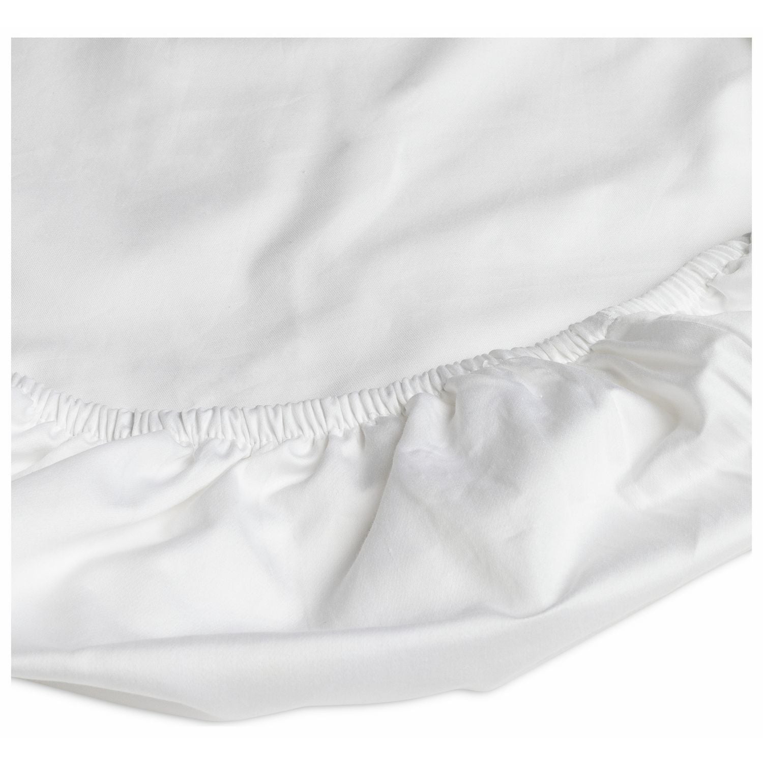 Habitat Egyptian Cotton 400TC White Fitted Sheet - King
