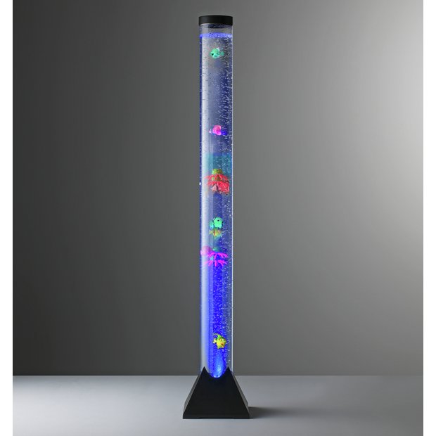 Argos Home bubble fish floor lamp black - British product