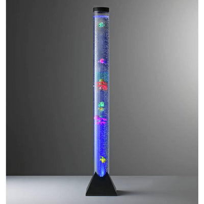 Argos Argos Home Sensory Bubble Fish Floor Lamp - Black, 120cm- Buy online at McGrocer