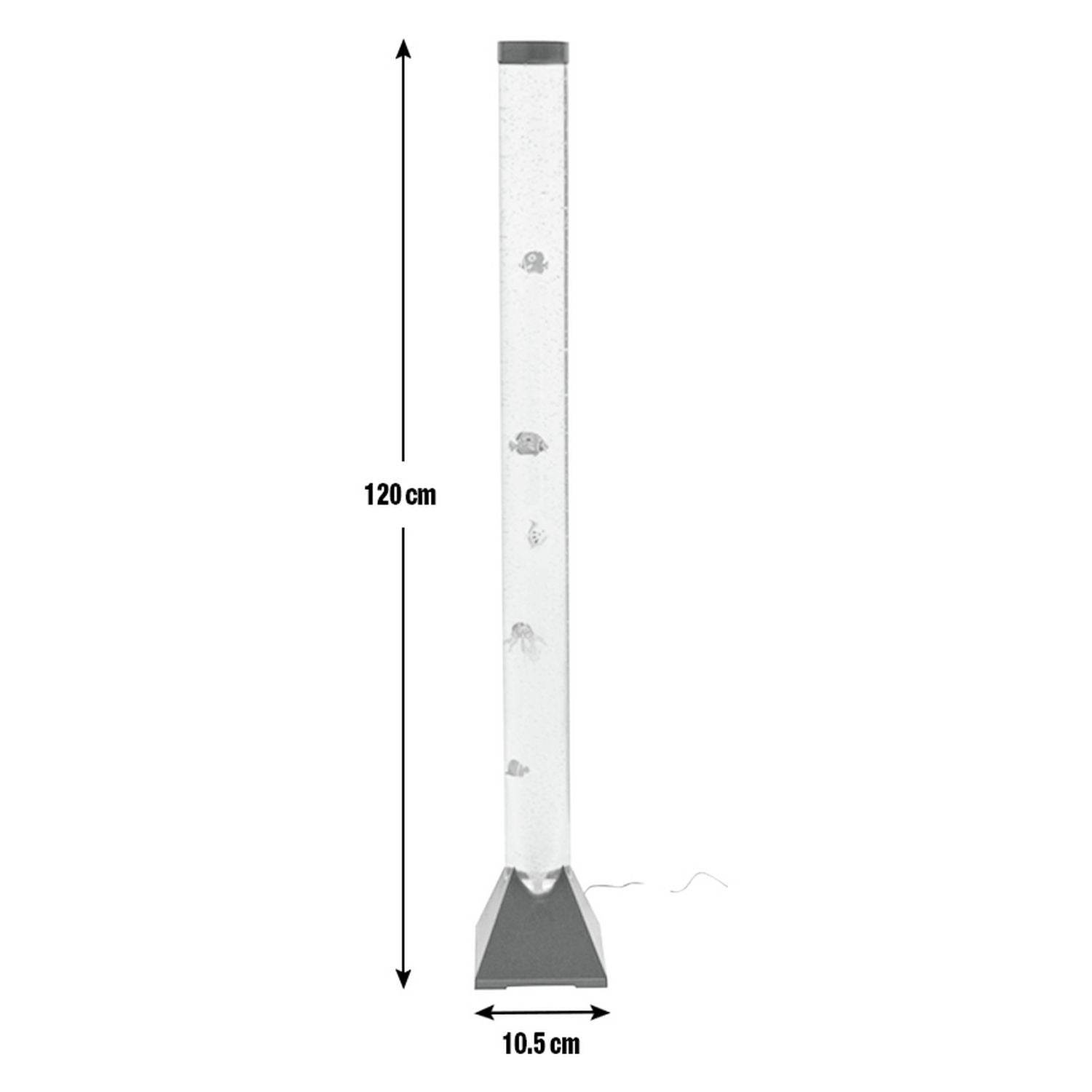 Argos Home bubble fish floor lamp black - British product