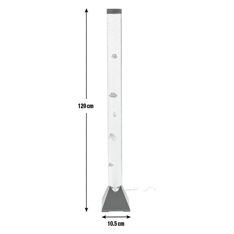 Argos Home bubble fish floor lamp black - British product