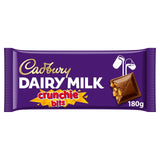 Cadbury Dairy Milk Crunchie Chocolate Bar   180g GOODS M&S   