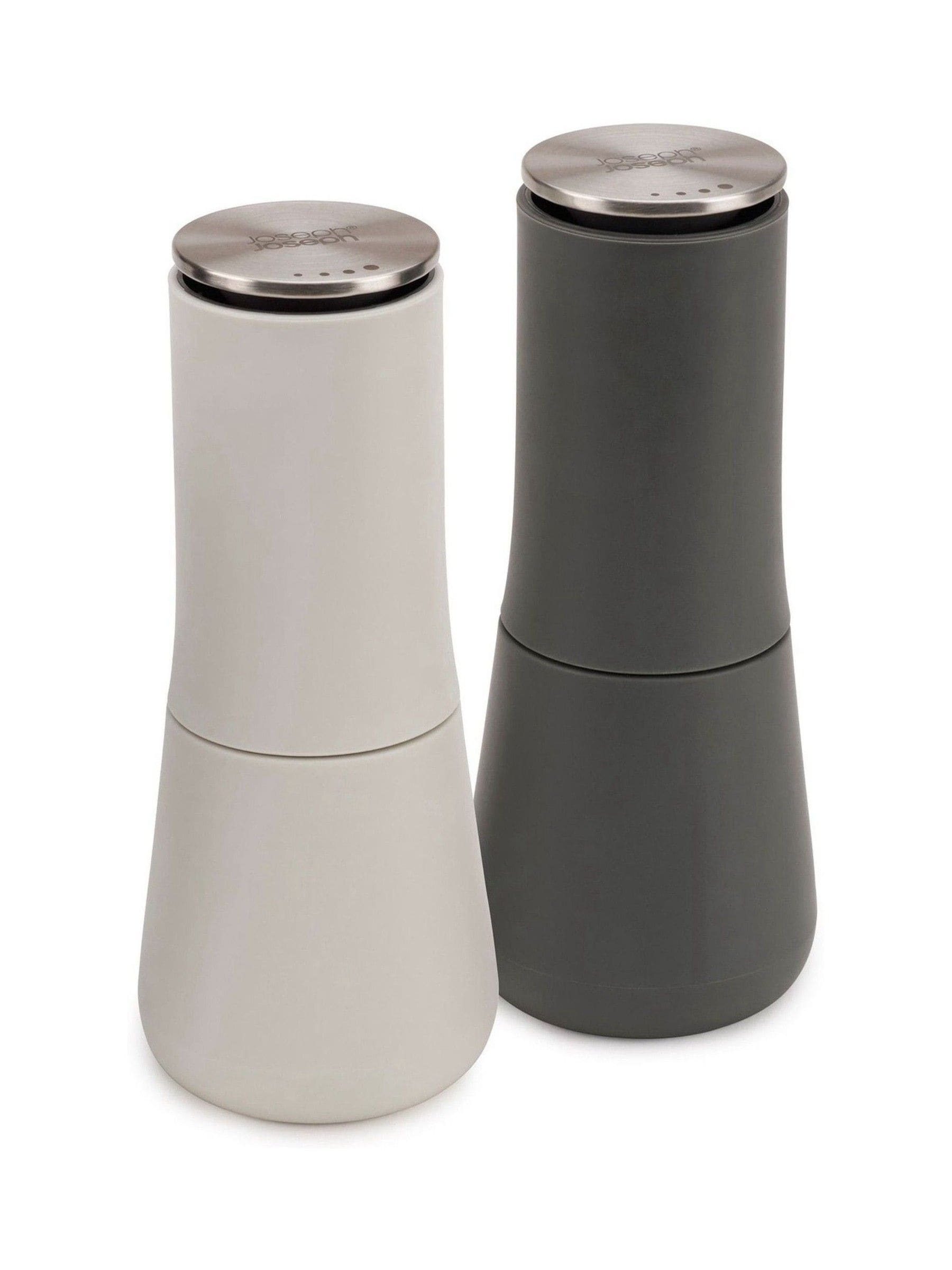 Joseph Joseph Grey Milltop Editions Salt & Pepper Set