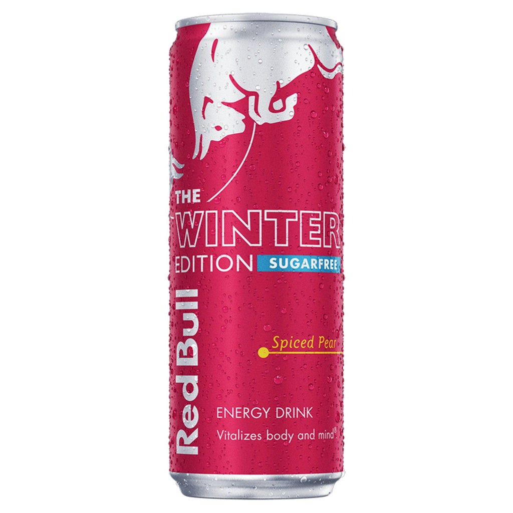 Red Bull Energy Drink Sugar Free Ruby Edition Spiced Pear 355ml