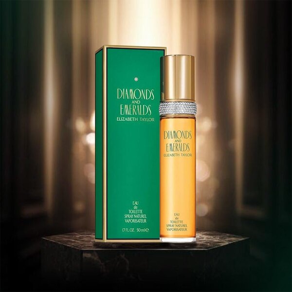 Elizabeth Taylor Diamonds and Emeralds 50ml EDT spray (British brand)