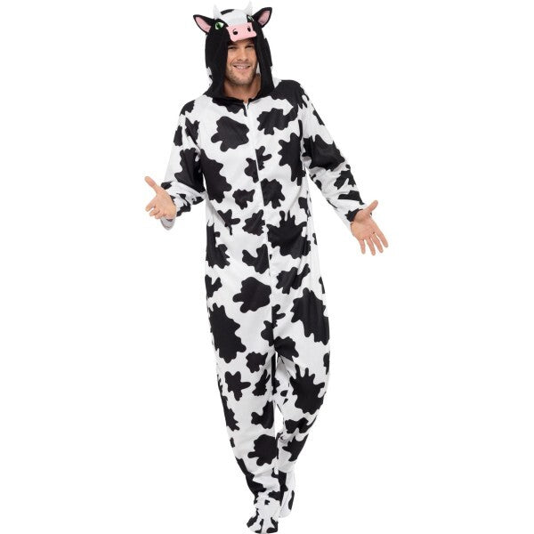 Smiffys cow costume hooded all in one, imported from the UK