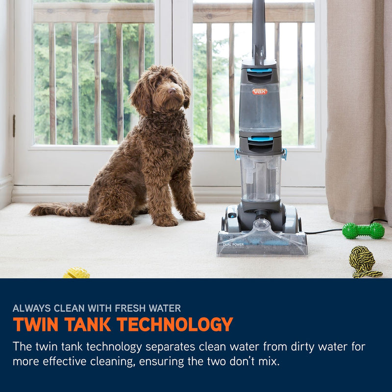 Vax Dual Power Pet Advance upright carpet cleaner, UK version