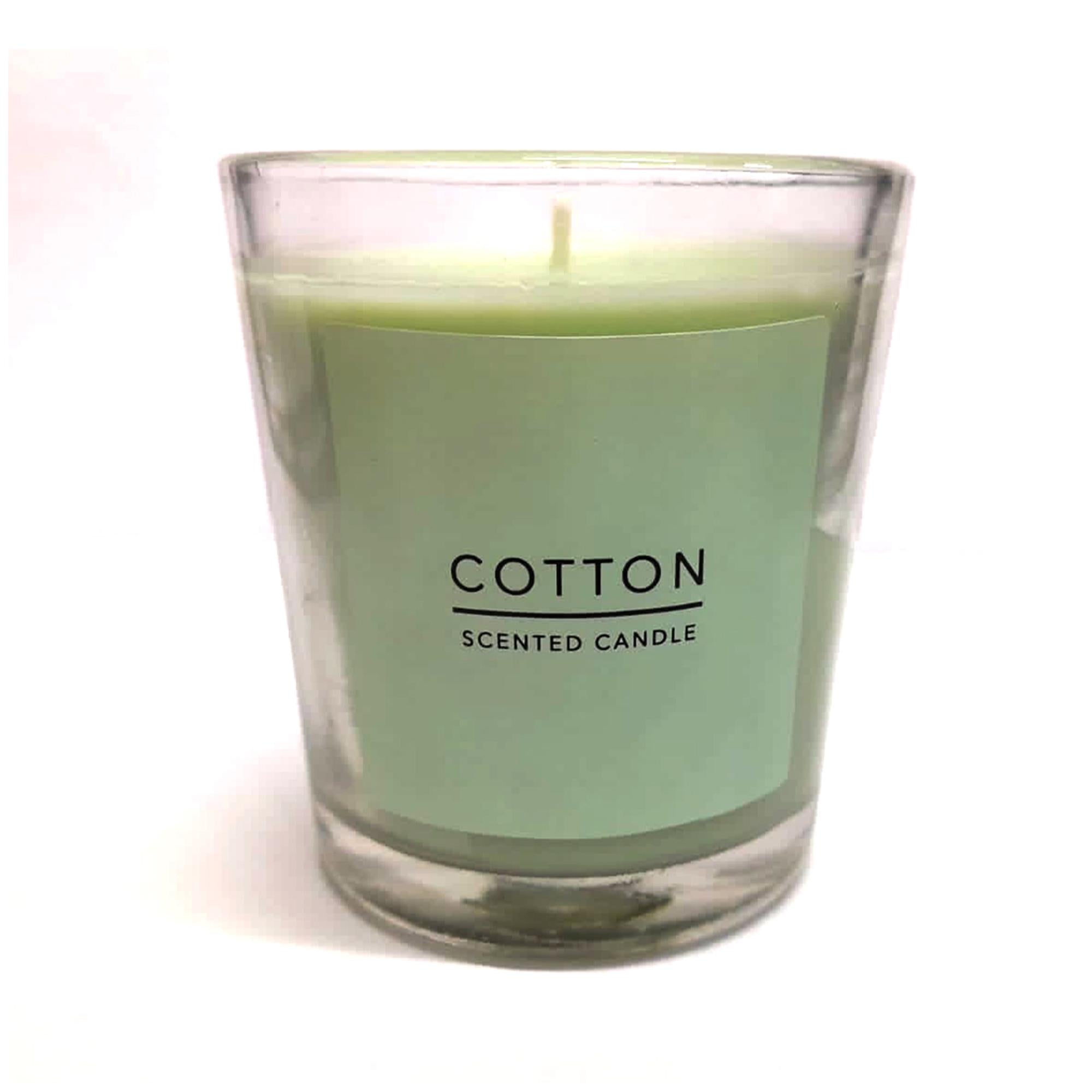 Sainsbury's Home 100g Scented Candle - Cotton GOODS Sainsburys   