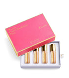 Maison Francis Kurkdjian rose scented perfume elixirs gift set 4 x 4ml, imported from the UK