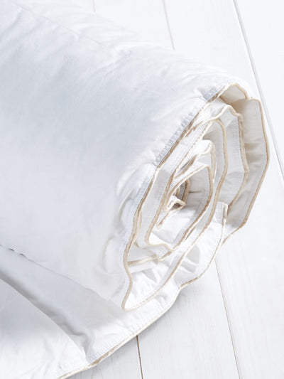 Couette toutes saisons en plumes et duvet d'oie 13,5 tog