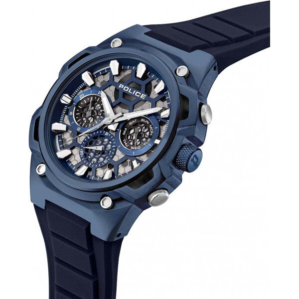 Police blue challenger watch - British product