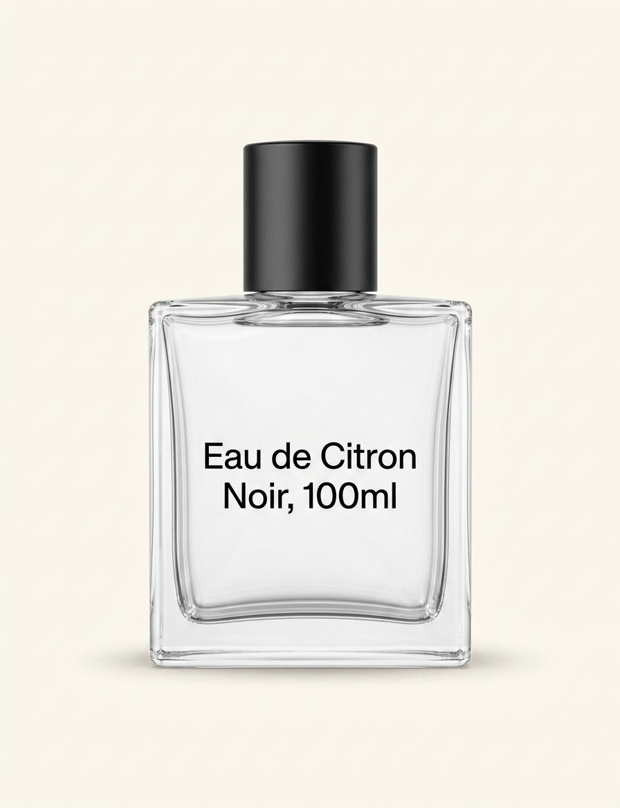 Hermes Eau de Citron Noir refillable cologne 50ml (British brand)