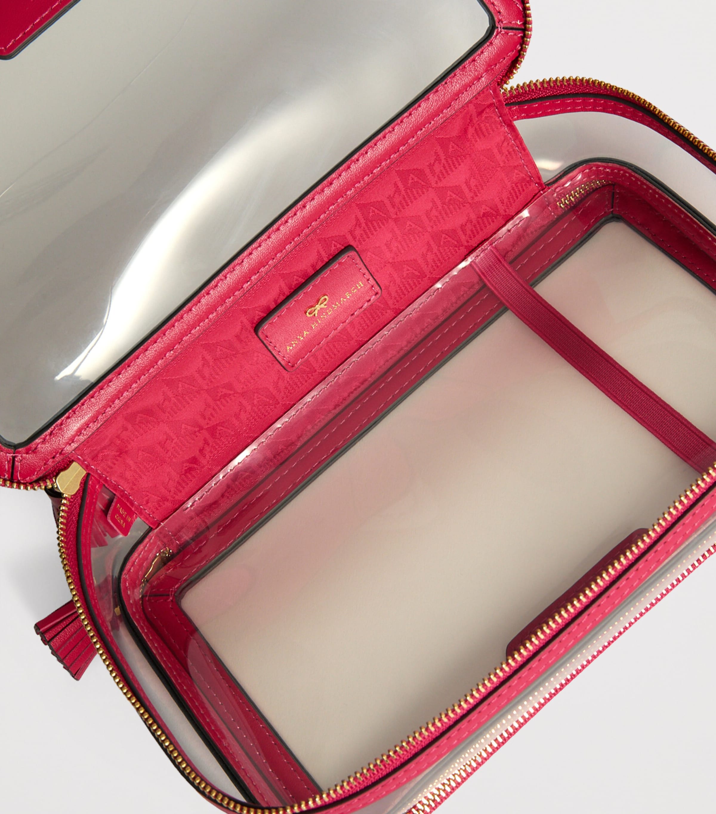 Anya Hindmarch Logo In-Flight travel case - British product
