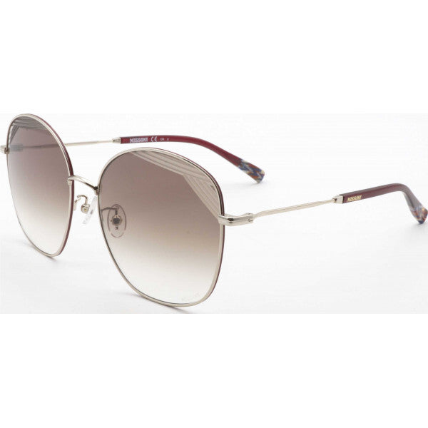 Missoni brown metal frame sunglasses model MIS0014, imported from the UK