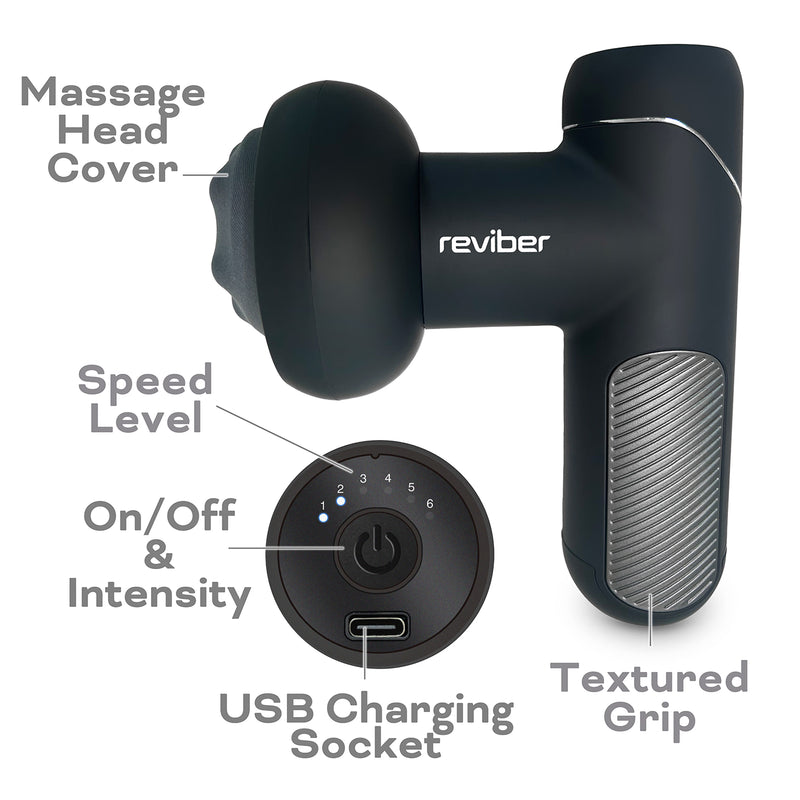 Reviber Active Relief Shiatsu muscle massager - British product
