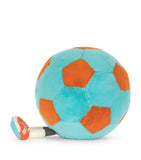Jellycat Amuseables Sports Football soft toy 27cm, UK version