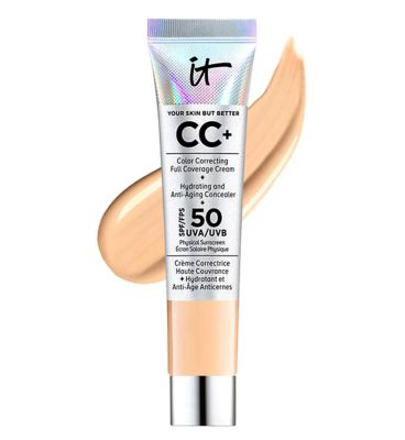 IT Cosmetics Travel Mini Your Skin But Better CC Cream SPF 50+ 12ml GOODS Boots Medium  