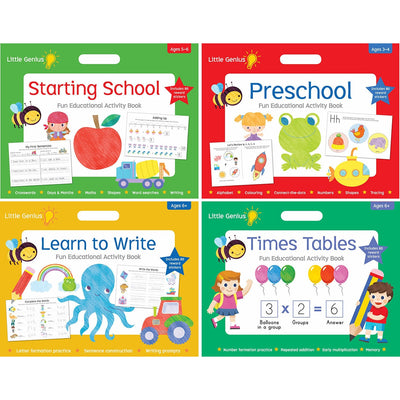 Costco UK Little Genius Fun Educational Activity Book (3+ Years)- Buy online at McGrocer