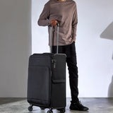 Rock Georgia 4-piece softside luggage set black - British product