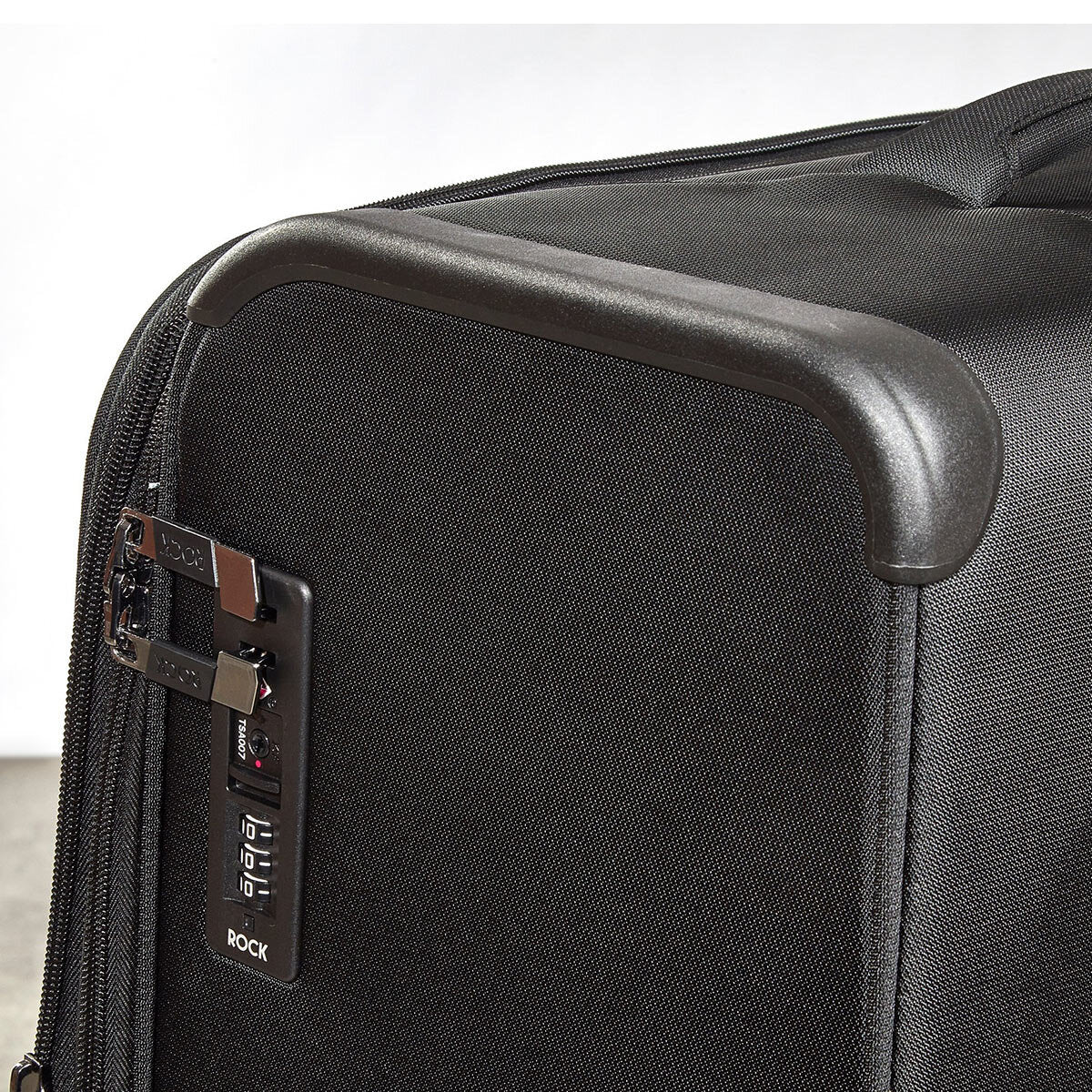 Rock Georgia 4-piece softside luggage set black - British product
