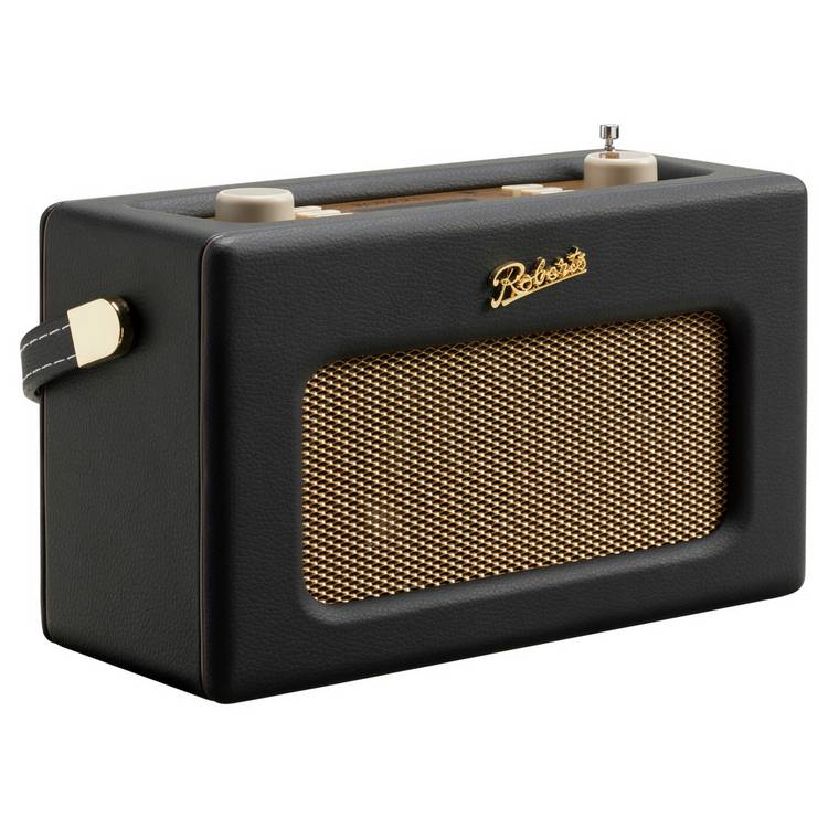 Roberts Revival RD70 DAB FM radio black, imported from the UK