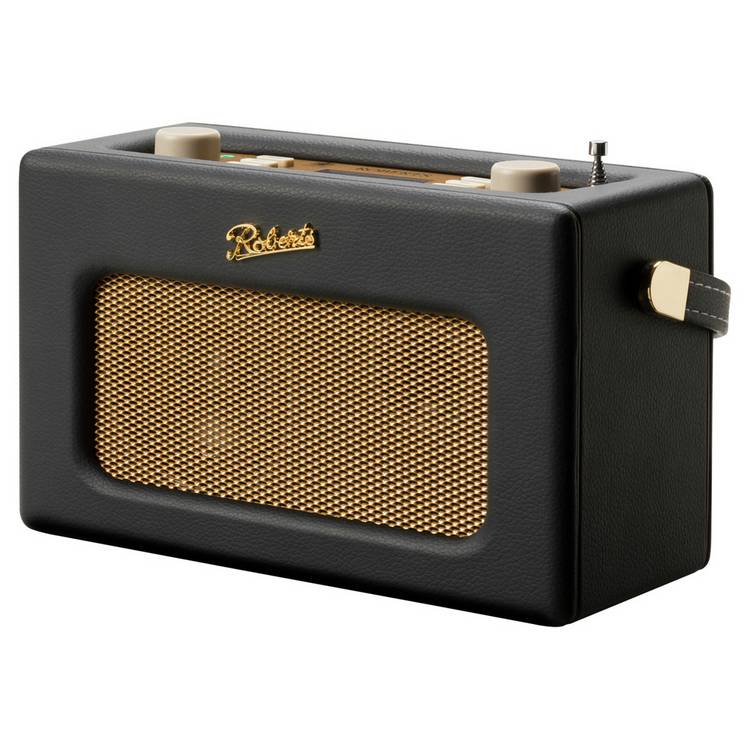 Roberts Revival RD70 DAB FM radio black, imported from the UK