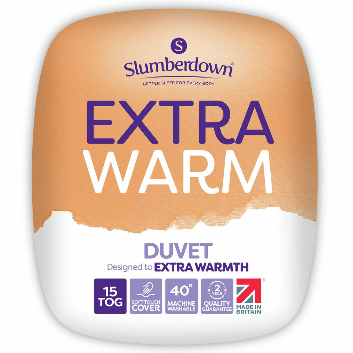 Slumberdown Extra Warm 15 Tog Duvet - Double