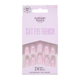 Elegant Touch cat eye french nail kit mystic lilac - British product
